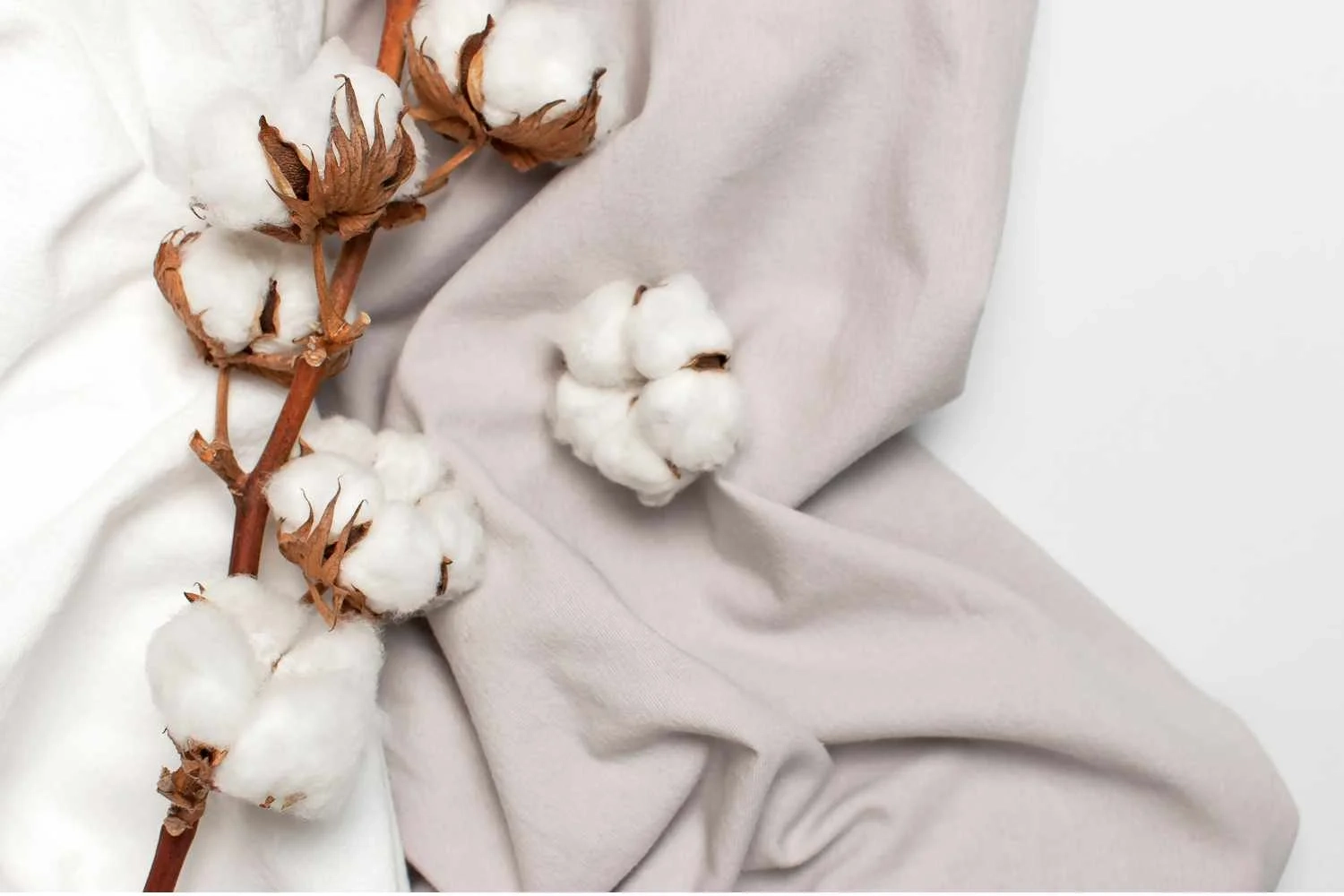 Organic cotton for sustainable cotton fashion and handmade clothing